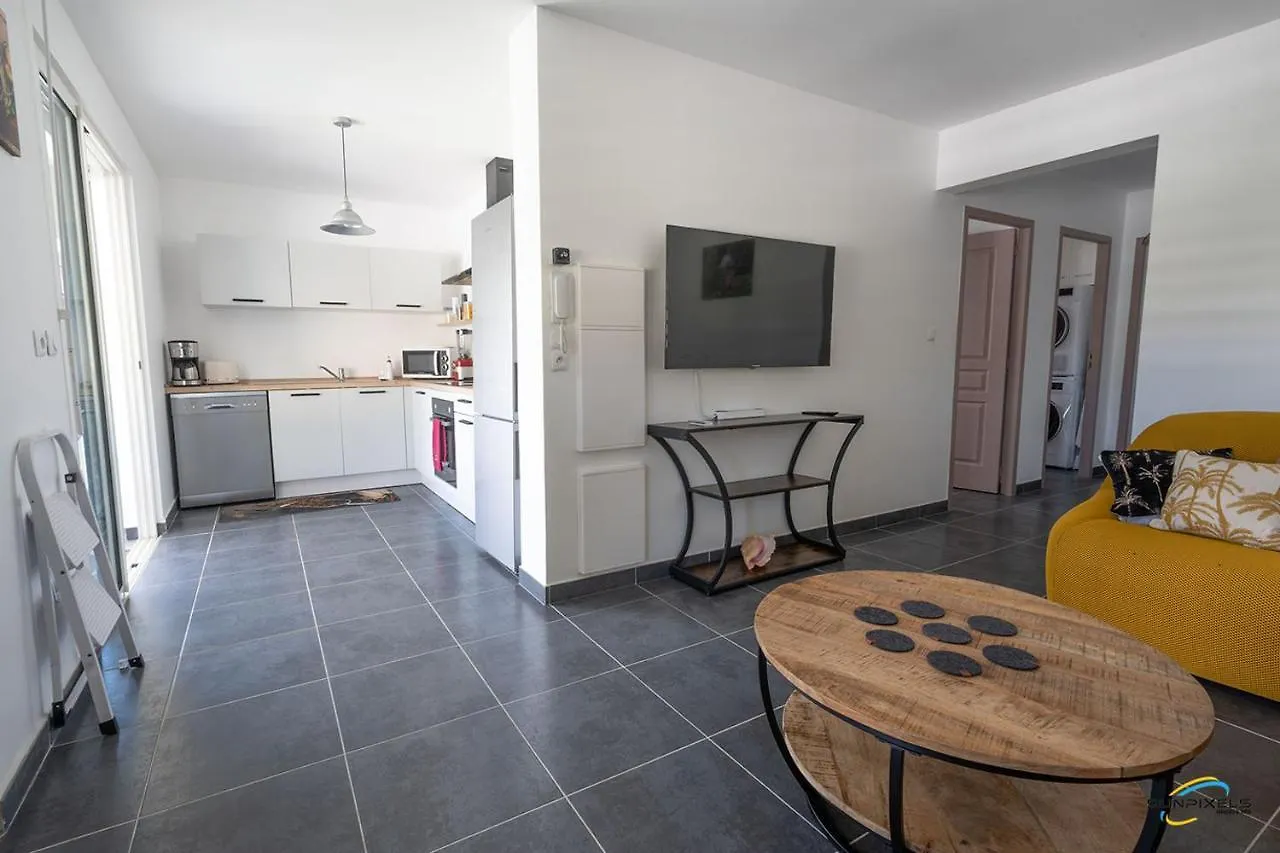 L'Anse Plage Appartement 2 Chambres Avec Spa A 200 M De La Plage, Jardin Prive Et Parking 莱特鲁瓦西莱 公寓